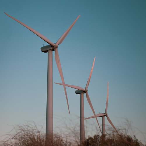 engine three gray windmills machine