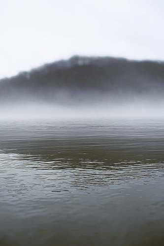 fog body of water during daytime sistersville