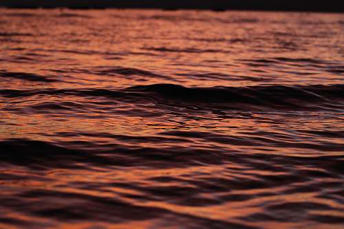 outdoors calm body of water on focus photo ripple