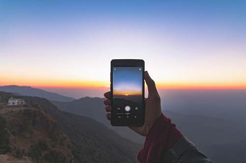  person uses smartphone 