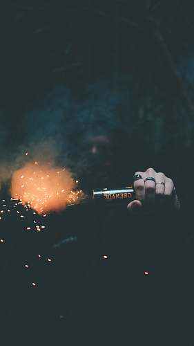 hand person holding tool moody