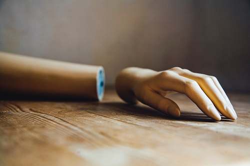 person brown artificial hand human