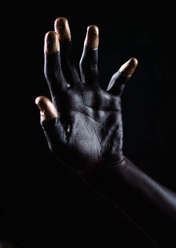 person person's right hand finger