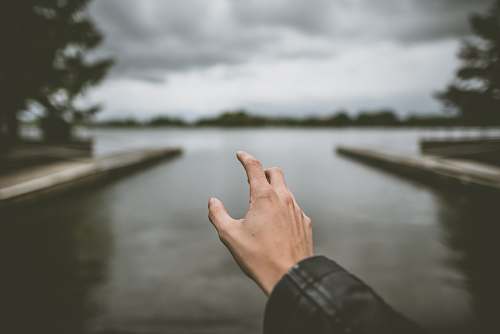 reach shallow focus photography of person hand reaching water