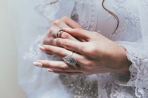 ring silver-colored ring wedding