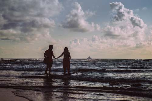 person two persons on shore human