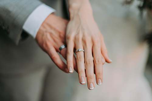 wedding woman touch man's hand minnetrista