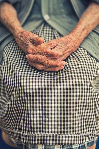 woman person's hand in shallow focus old
