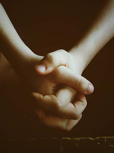 hand holding hands finger
