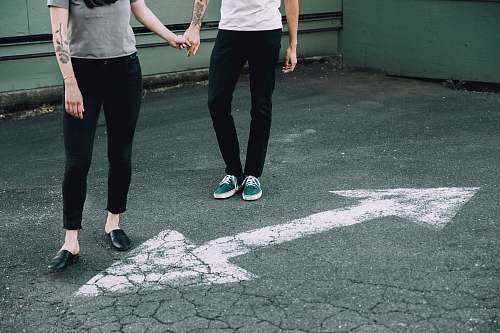 people man and woman holding hands holding hands