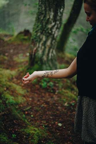 person person with arm tattoo skin