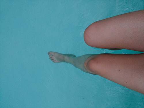 human woman's legs arm