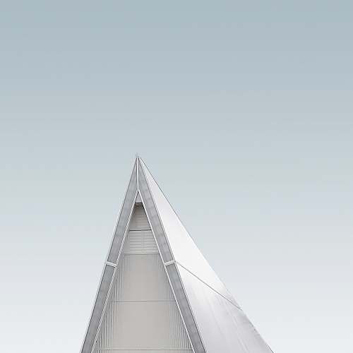 grey gray building tip triangle