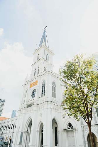 building low angle view of cathedral church
