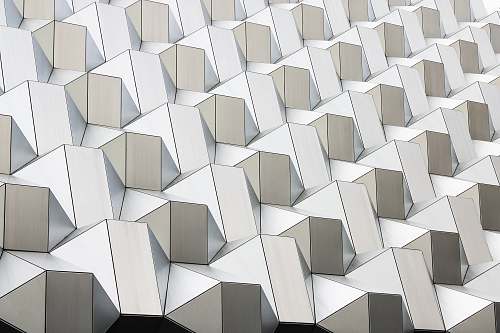 pattern white abstract geometric artwork background