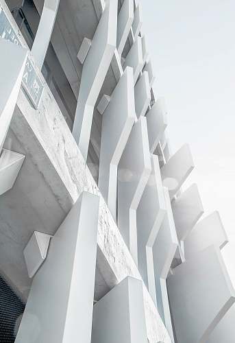 madrid worm's eye view photography of building spain