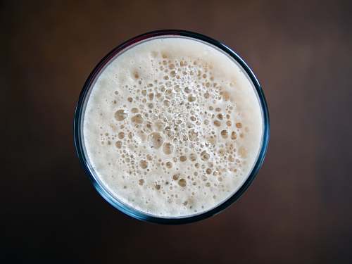 food milk on glass beverage