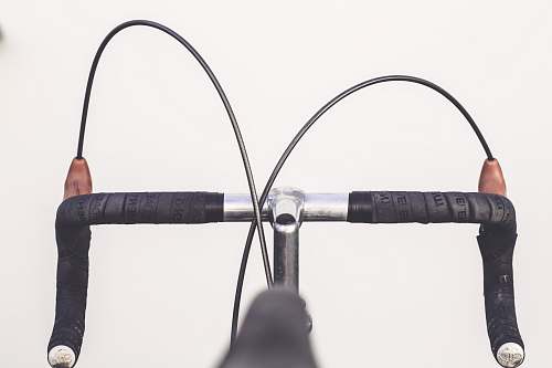 erlangen closeup photo of road bike handlebar germany