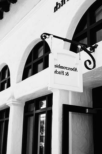 architecture Abercrombie & Fitch signage building