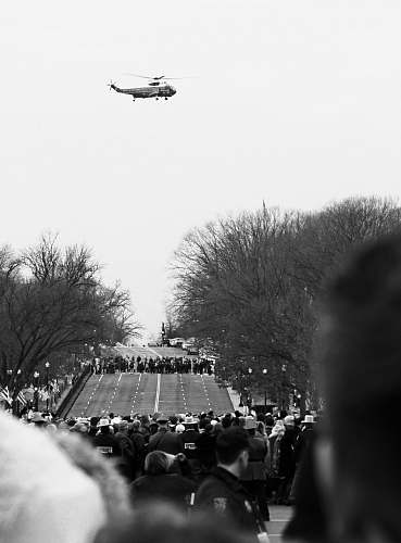 aircraft Air 1 helicopter over streets transportation