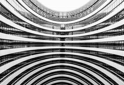 architecture architectural photography of gray building staircase