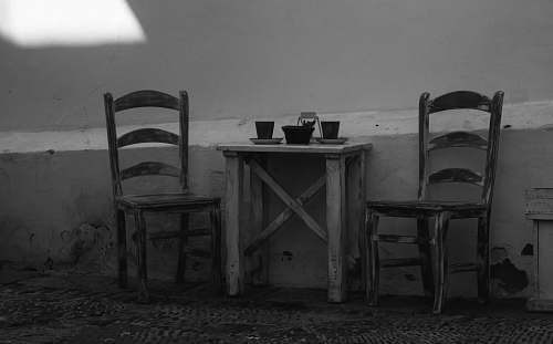 chair black and gray 3-piece dining set furniture