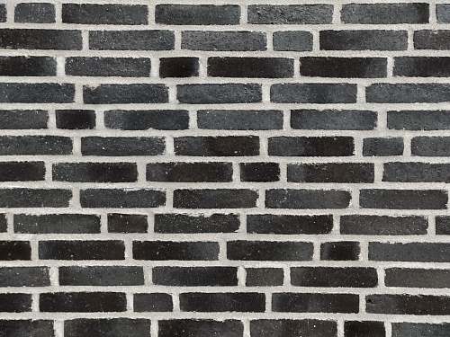rug black concrete brick stone wall