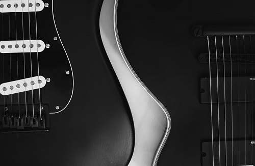 guitar black electric guitar leisure activities