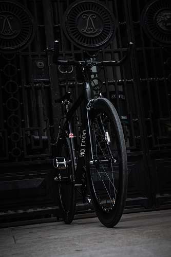 london black road bike bicycle