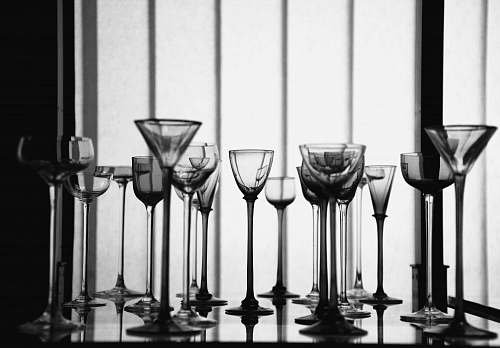 glass clear wine glasses and martini glasses goblet