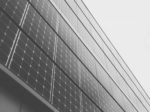 grey close-up photography of black and gray concrete building building