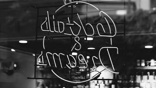stockholm cocktails & dream neon signage trademark