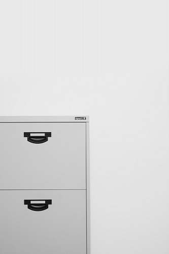 grey gray metal locker on white surface furniture