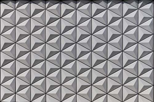 rug gray triangular tiles surface grey