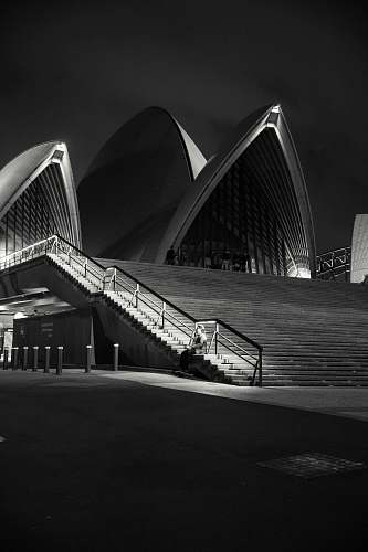 building grayscale photo of dome architecture