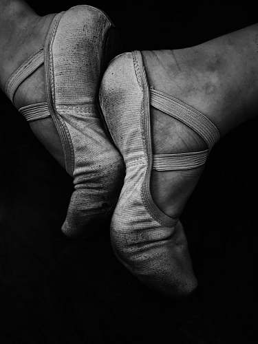 dance grayscale photography of woman ballet shoes ballet