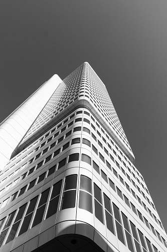 architecture low-angle photography of high-rise building building