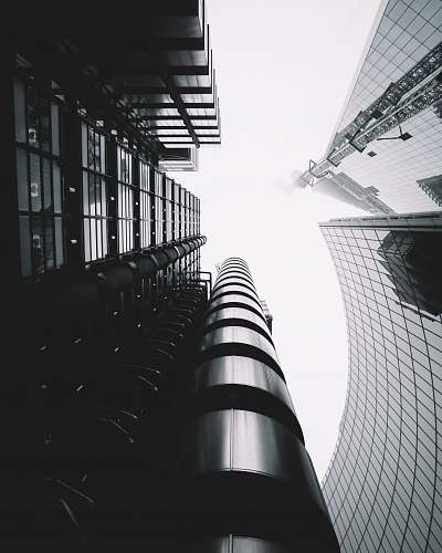 building low-angle photography of skycraper buildings architecture