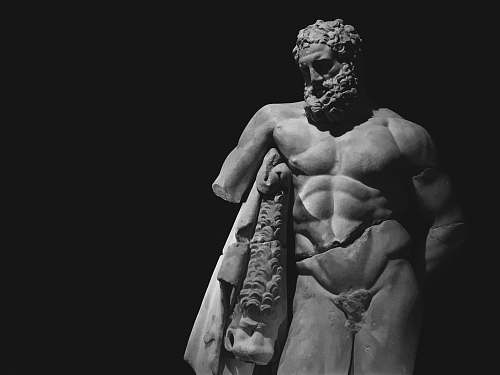 sculpture naked man concrete statue statue