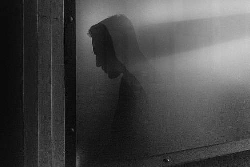grey silhouette of man silhouette