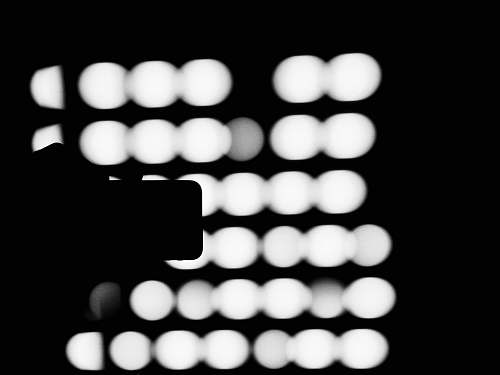 rome silhouette of smartphone italy