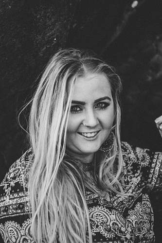 human smiling woman face