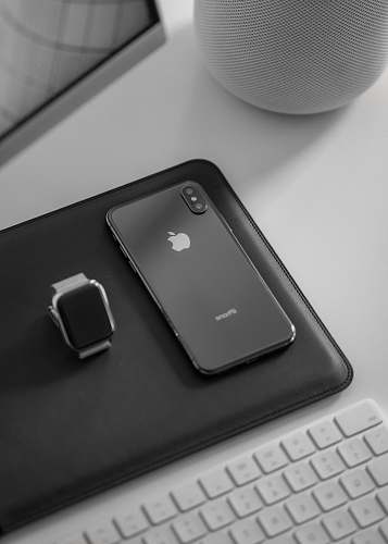 computer space gray iPhone X computer hardware