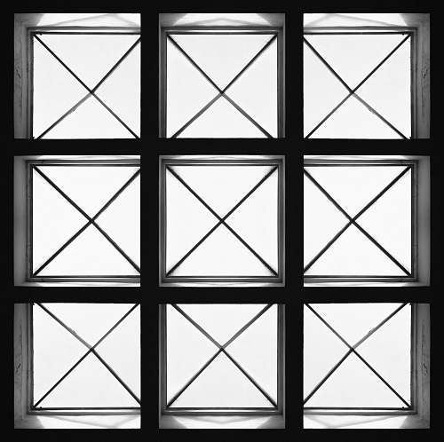 window square black framed glass window picture window