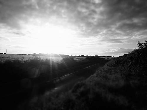 sunset sunrise landscape sun