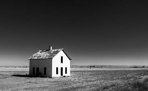 nature white and gray house outdoors