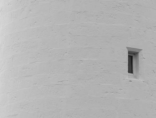 window white concrete building wall