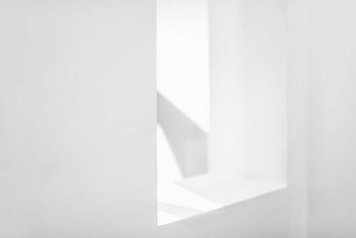 white white painted window indoors