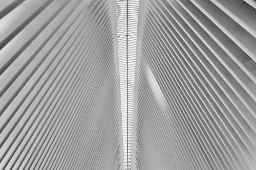 architecture worm's-eye view of building interior grey