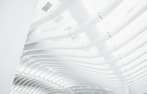 white worm's eyeview of architectural photography grey